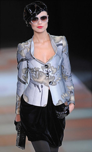Milan Fashion Week: Giorgio Armani Fall 2009 Milan Fashion Week: Giorgio Armani Fall 2009