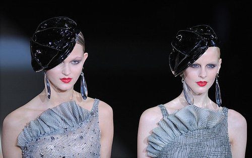 Milan Fashion Week: Giorgio Armani Fall 2009 Milan Fashion Week: Giorgio Armani Fall 2009