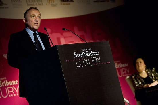 Chairman and CEO of PPR, Francois-Henri Pinault