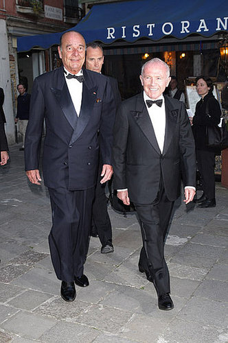 Jacques Chirac and Francois Pinault, Photo by D. Venturelli/Wireimage Jacques Chirac and Francois Pinault, Photo by D. Venturelli/Wireimage