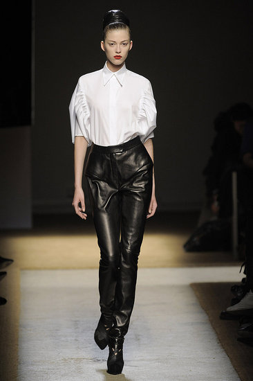 Fall 2009 Trend Report: Leather Trouser Love Fall 2009 Trend Report: Leather Trouser Love