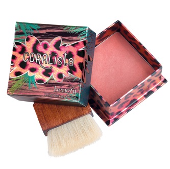 Benefit Cosmetics CORALista is this year's additon to Benefit's collection of cult-favorite face powder delivers a deep coral flush.
Benefit CORALista $28 @ Ulta.com
Benefit Cosmetics CORALista is this year's additon to Benefit's collection of cult-favorite face powder delivers a deep coral flush.
Benefit CORALista $28 @ Ulta.com
