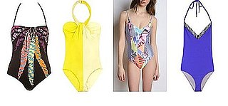 Shopping: One Piece Swimsuits Go Bright 