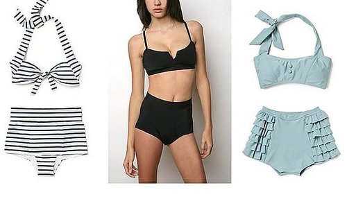 Shopping: High Waisted Swimwear 