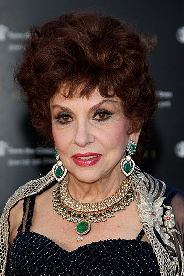 Actress Gina Lollobrigida