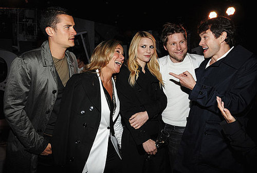 Orlando Bloom, Angela Ahrendts, Christopher Bailey, Claire Danes, Hugh Dancy Orlando Bloom, Angela Ahrendts, Christopher Bailey, Claire Danes, Hugh Dancy
