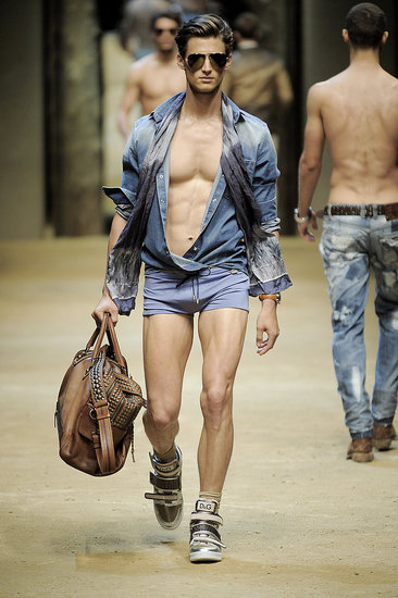 Milan: D&G Men's Spring 2010 Milan: D&G Men's Spring 2010