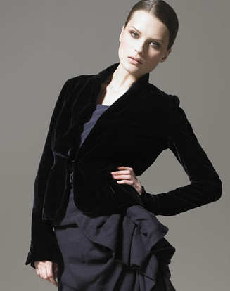 A shawl collar jacket for formal affairs. A shawl collar jacket for formal affairs.