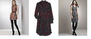 Shopping: Dark Paisley Dresses 