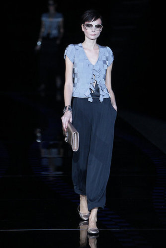 Milan Fashion Week: Giorgio Armani Spring 2010 Milan Fashion Week: Giorgio Armani Spring 2010