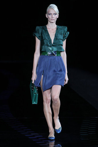 Milan Fashion Week: Giorgio Armani Spring 2010 Milan Fashion Week: Giorgio Armani Spring 2010
