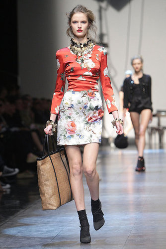 Milan Fashion Week: Dolce & Gabbana Spring 2010 Milan Fashion Week: Dolce & Gabbana Spring 2010