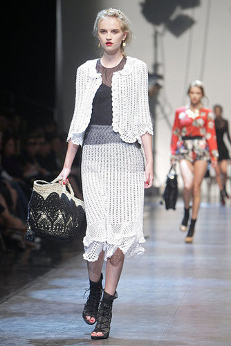 Milan Fashion Week: Dolce & Gabbana Spring 2010 Milan Fashion Week: Dolce & Gabbana Spring 2010