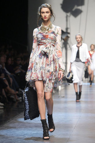Milan Fashion Week: Dolce & Gabbana Spring 2010 Milan Fashion Week: Dolce & Gabbana Spring 2010