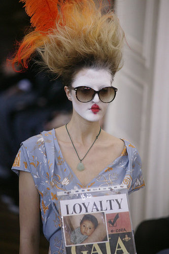 Paris Fashion Week: Vivienne Westwood Spring 2010 Paris Fashion Week: Vivienne Westwood Spring 2010