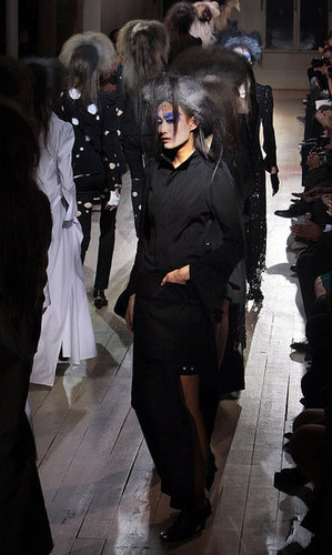 Paris Fashion Week: Yohji Yamamoto Spring 2010 Paris Fashion Week: Yohji Yamamoto Spring 2010