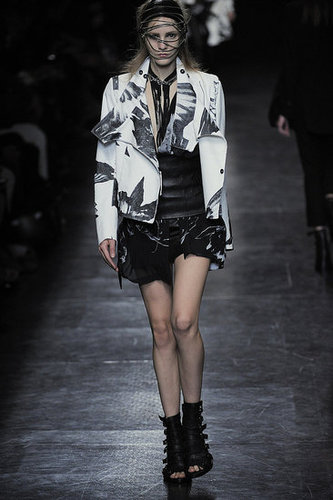 Paris Fashion Week: Ann Demeulemeester Spring 2010 Paris Fashion Week: Ann Demeulemeester Spring 2010