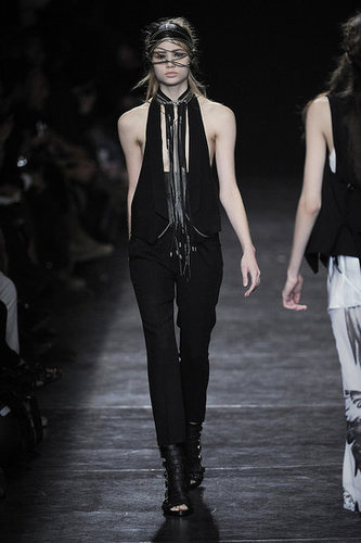 Paris Fashion Week: Ann Demeulemeester Spring 2010 Paris Fashion Week: Ann Demeulemeester Spring 2010