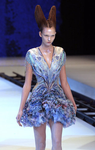 Paris Fashion Week: Alexander McQueen Spring 2010 Paris Fashion Week: Alexander McQueen Spring 2010