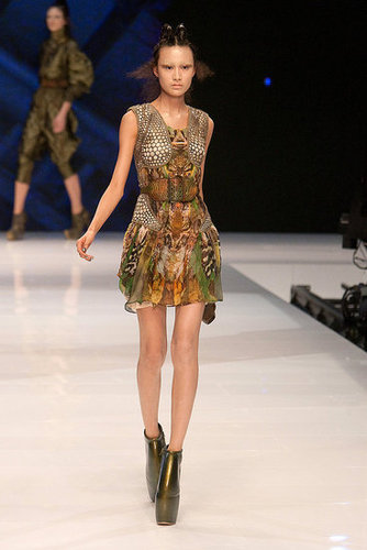 Paris Fashion Week: Alexander McQueen Spring 2010 Paris Fashion Week: Alexander McQueen Spring 2010