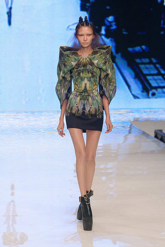 Paris Fashion Week: Alexander McQueen Spring 2010 Paris Fashion Week: Alexander McQueen Spring 2010