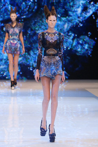 Paris Fashion Week: Alexander McQueen Spring 2010 Paris Fashion Week: Alexander McQueen Spring 2010