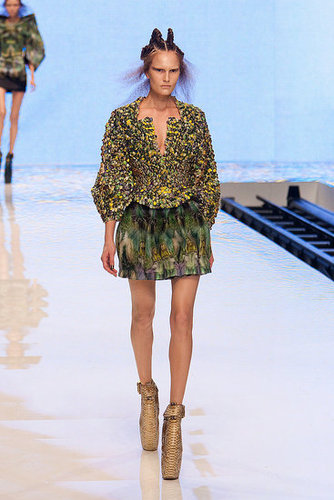 Paris Fashion Week: Alexander McQueen Spring 2010 Paris Fashion Week: Alexander McQueen Spring 2010