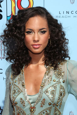 Alicia Keys's Lipstick at the 2009 BET Awards