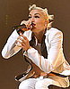 Pictures of Celebrities Wearing White Nail Polish