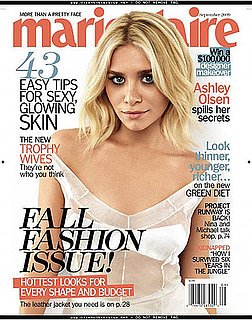 September 2009 Marie Claire Cover With Ashley Olsen