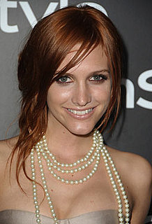 How-To: Ashlee Simpson's Laid-Back Asymmetric Updo  