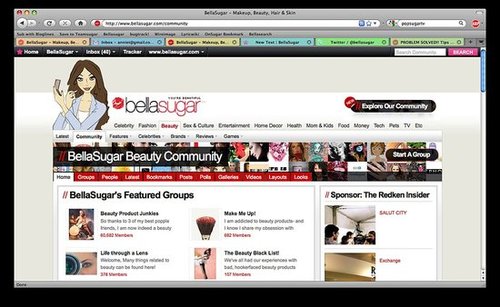 Check Out the BellaSugar Community. Good Times.