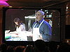Gail Simmons and Tom Colicchio at the 2009 Food & Wine Classic