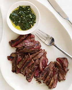 Mark Bittman Recipe For Grilled Skirt Steak With Chimichurri