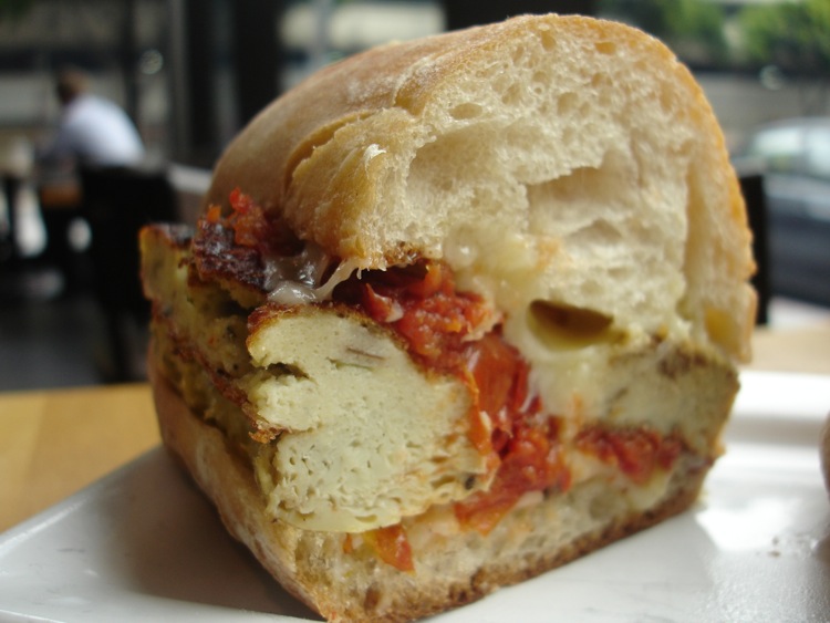 Recipe For 'Wichcraft Onion Frittata Sandwich With Roasted Tomatoes Recipe For 'Wichcraft Onion Frittata Sandwich With Roasted Tomatoes
