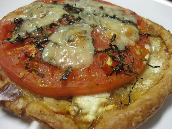 Tomato and Goat Cheese Tarts