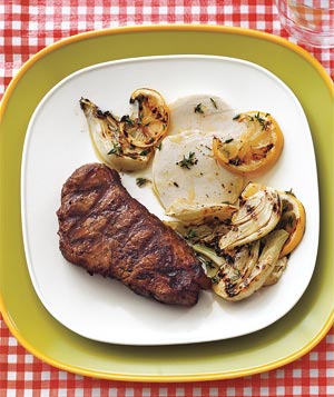 Easy Grilled Steak Dinner