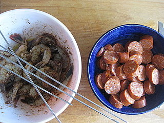 Shrimp and Chorizo Skewer Recipe 2009-08-05 10:40:48