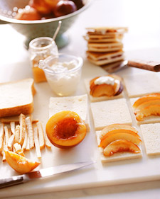 Grilled Fruit Panini With Yogurt Cheese Grilled Fruit Panini With Yogurt Cheese