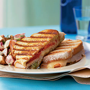 Turkey and Cheese Panini Turkey and Cheese Panini