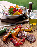 Grilled Mixed Peppers and Onions Grilled Mixed Peppers and Onions