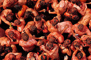 Annual La Tomatina Tomato Fight in Valencia, Spain
