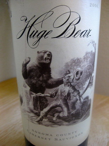 Happy Hour: 2006 Huge Bear Cabernet Sauvignon