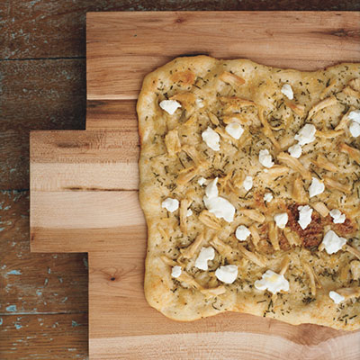 Rosemary Chicken Pizza Recipe