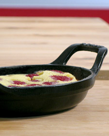 Eric Ripert's Raspberry Clafouti Recipe Eric Ripert's Raspberry Clafouti Recipe