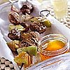 Jamaican Pork and Melon Skewer Recipe