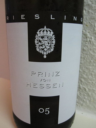 Review of 2005 Prinz Von Hessen Riesling