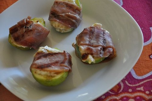 Goat Cheese Stuffed Figs Wrapped Prosciutto Goat Cheese Stuffed Figs Wrapped Prosciutto