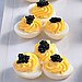 Deviled Quail Eggs With Black Caviar