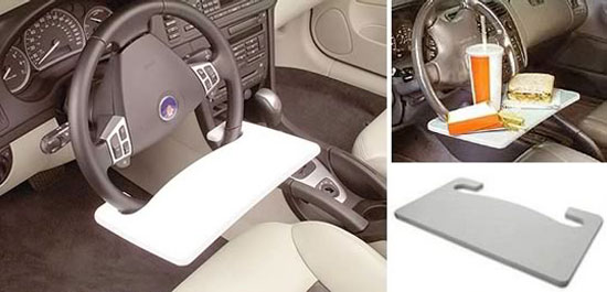 Yummy Links: From Steering Wheel Tables to Preggatinis Yummy Links: From Steering Wheel Tables to Preggatinis